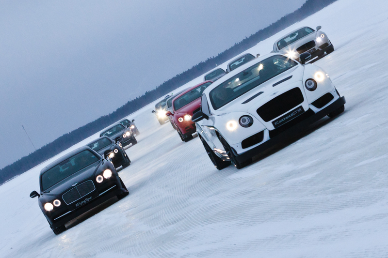 Illustration for article titled Bentleys On Ice, Bentleys On Ice